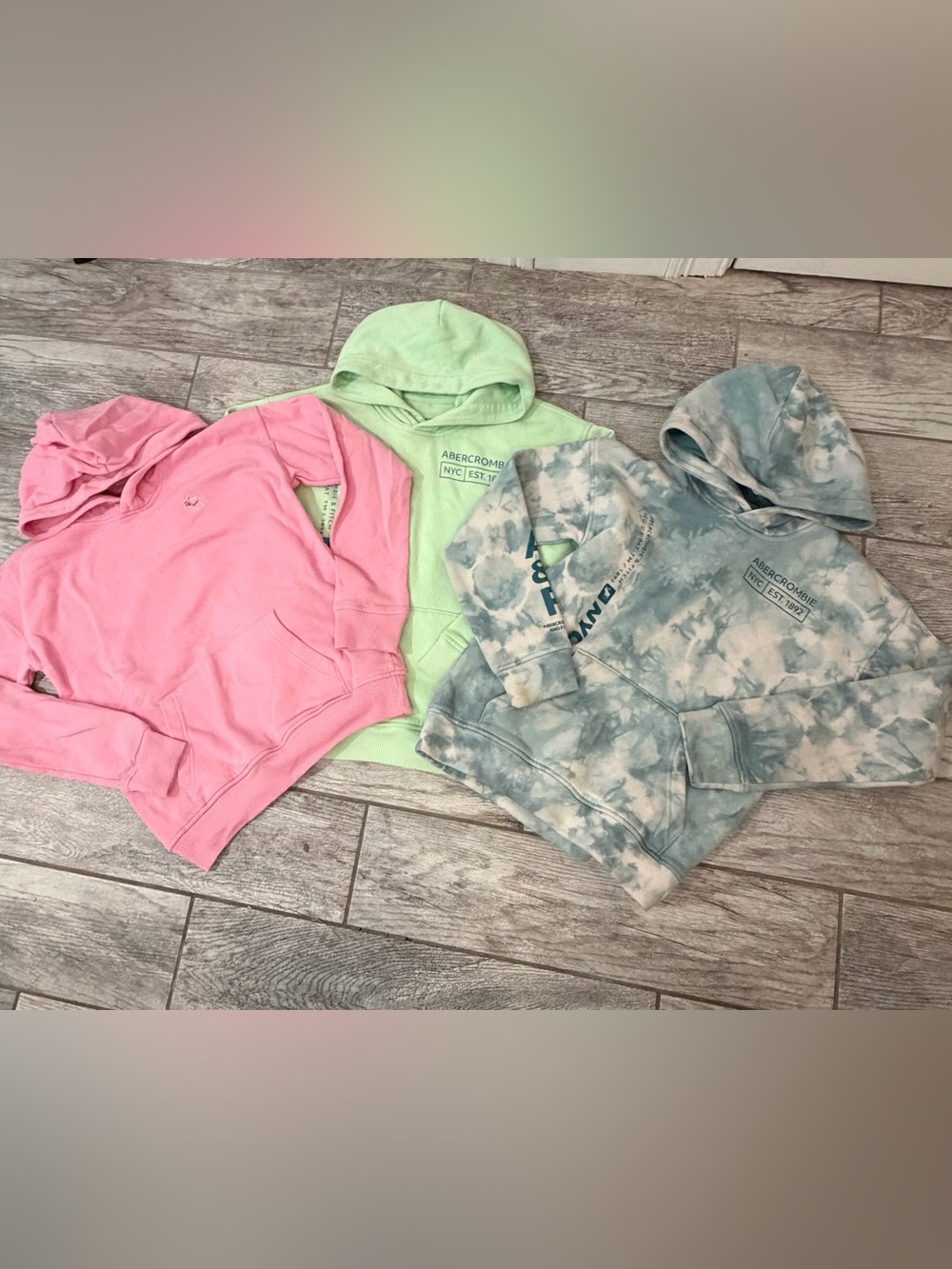 Abercrombie & Fitch Kids Hoodie Bundle (3)